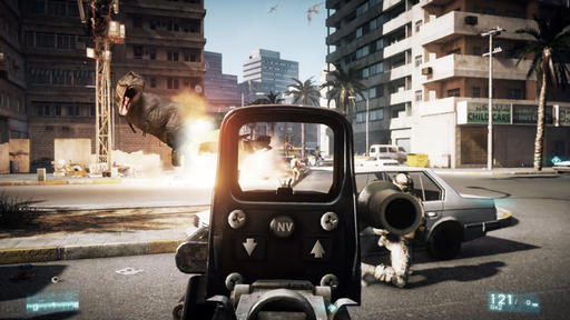 Battlefield 3 - DLC Tyrannosaurus Warfare Pack уже доступно в Origin.